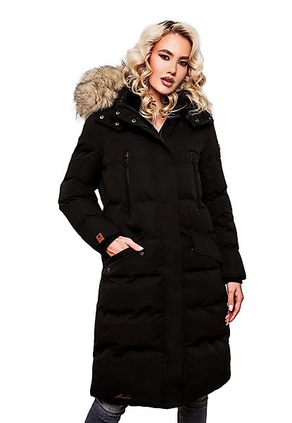 Marikoo Schneejacke langer Parka mit abnehmbarer günstig online kaufen