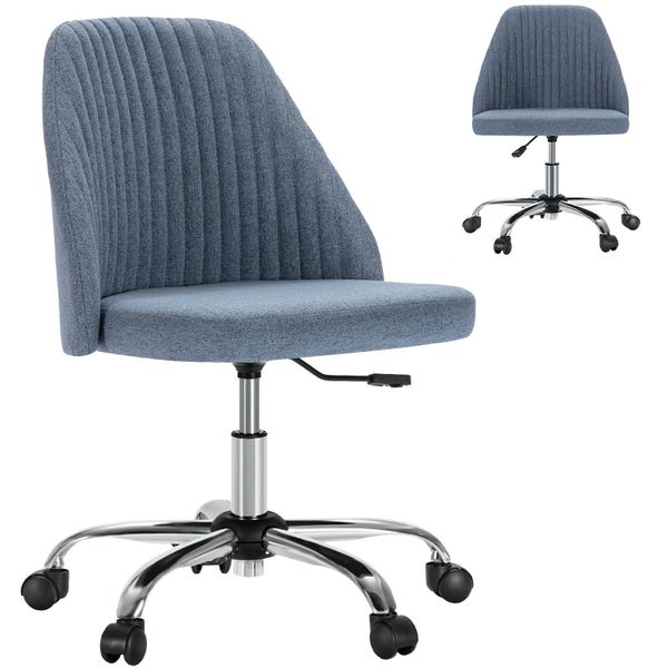 IDEASY Bürostuhl Höhenverstellbarer Bürodrehstuhl ohne Armlehnen, günstig online kaufen
