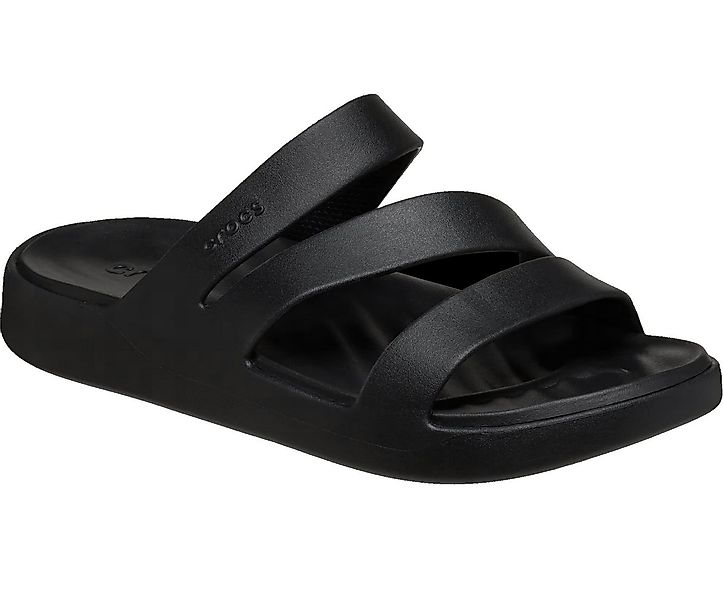Crocs Sandale Getaway Strappy (leichtes, nahtlos, flexibel) schwarz Damen B günstig online kaufen