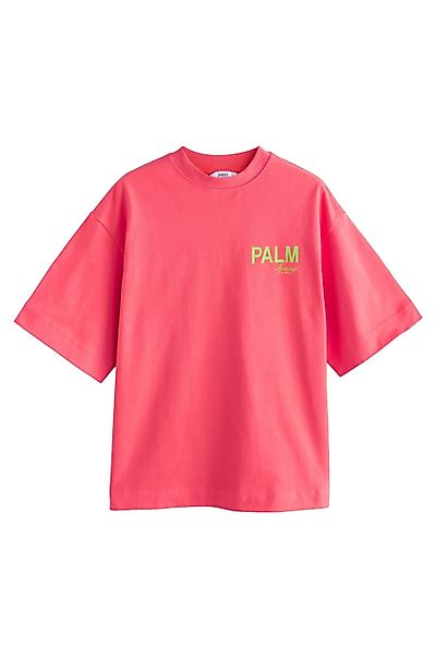 Next T-Shirt Oversized-T-Shirt 100 % Baumwolle mit günstig online kaufen