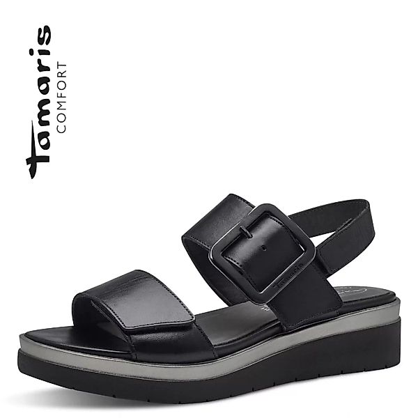 Tamaris COMFORT Sandalette, Sommerschuh, Sandale, Keilabsatz, mit verstellb günstig online kaufen