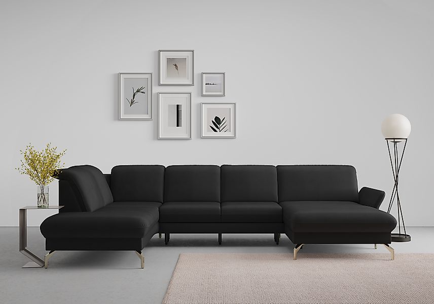 sit&more Wohnlandschaft »Fashion U-Form«, wahlweise mit Kopfteilverstellung günstig online kaufen
