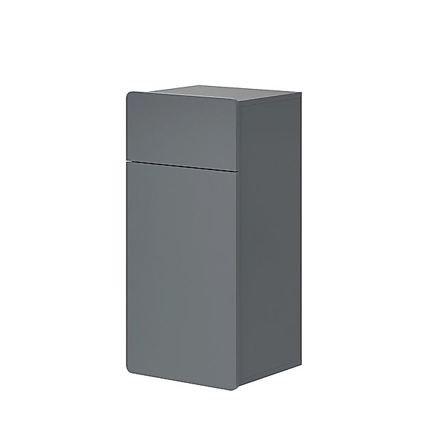 Vicco Midischrank Izan Grau/Grau 37 x 77 cm günstig online kaufen