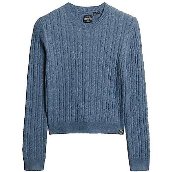 Superdry  Pullover Fitted Cable günstig online kaufen