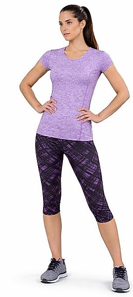 Kaiser24 Trainingsanzug Damen Fitness Set Shirt & 3/4 Leggings elastisch günstig online kaufen