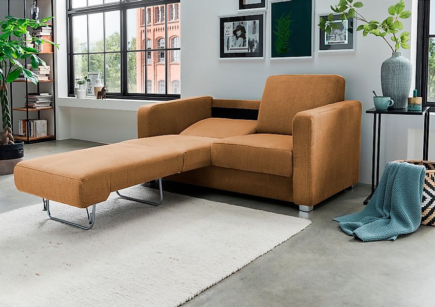 INOSIGN Schlafsofa "Mia Problemlöser Sofa, Einzelauszug, Bettsofa, zeitlos günstig online kaufen