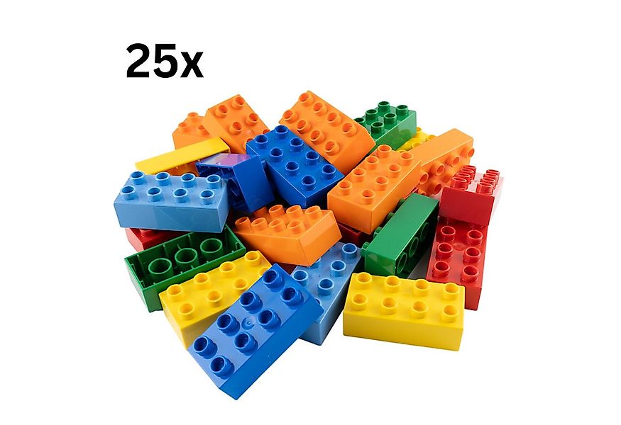 LEGO® LEGO® DUPLO® 2x4 Steine Bausteine Bunt Gemischt - 3011 NEU! Menge 25x günstig online kaufen