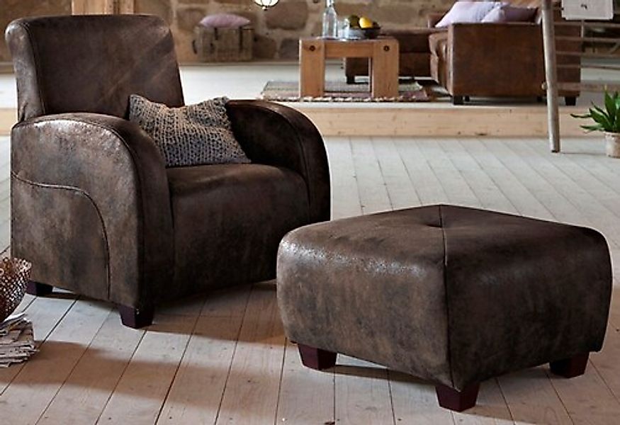 Home affaire Hocker "Falk", kleine Ausführung günstig online kaufen