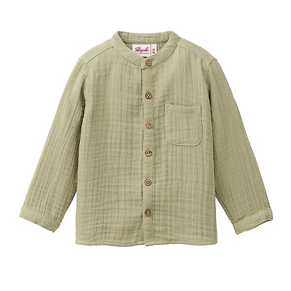 People Wear Organic Langarmhemd, Musselin Freizeithemd günstig online kaufen