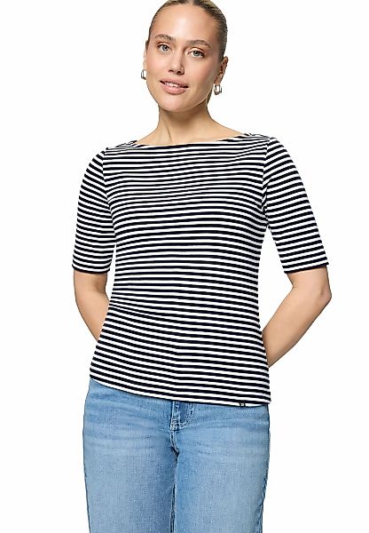 Zero Kurzarmshirt "Damen Shirt mit U-Boot-Ausschnitt" 1 Material günstig online kaufen