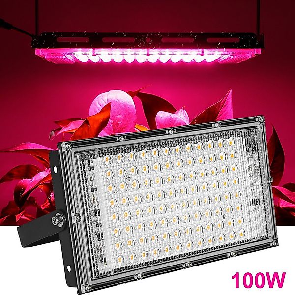 Rosnek Pflanzenlampe Vollspektrum, wasserdicht, 180° verstellbar, günstig online kaufen