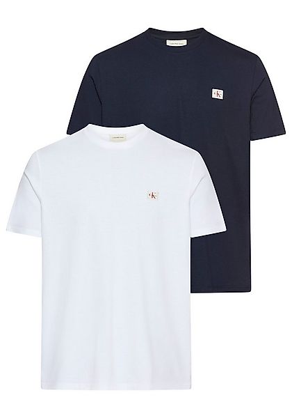 Calvin Klein Jeans T-Shirt (Packung, 2-tlg., 2er-Pack) Mit Rundhalsausschni günstig online kaufen