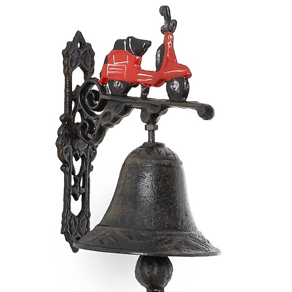 Moritz Gartenfigur Vespa Roller Rot, (Wandglocke), günstig online kaufen