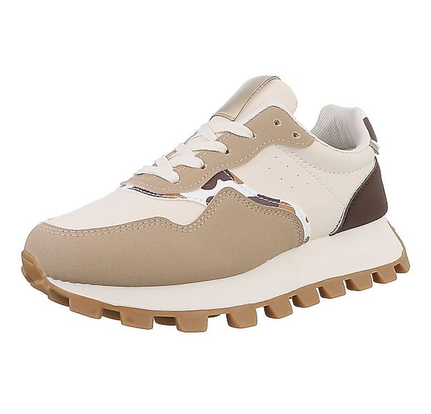 Ital-Design Damen Low-Top Freizeit Sneaker (88930523) Keilabsatz/Wedge Snea günstig online kaufen