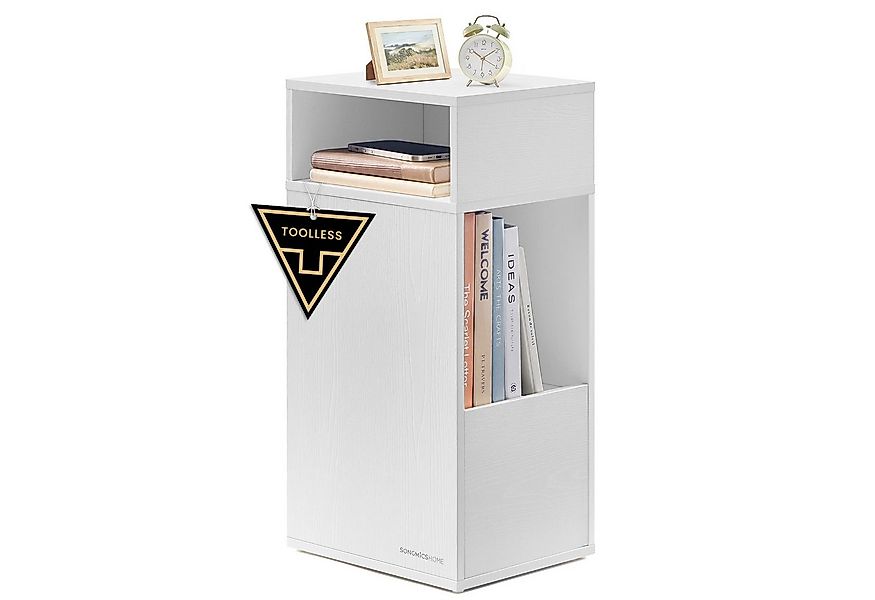 VASAGLE Nachttisch (1-St), 1er Set/2er Set, schmal, Beistelltisch mit 1 Sch günstig online kaufen