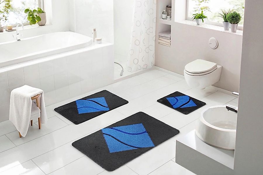 Batex Badematte "Nima" Höhe 27 mm rutschhemmend beschichtet fußbodenheizung günstig online kaufen