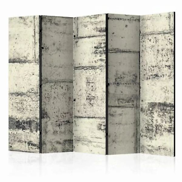 artgeist Paravent Love the Concrete II [Room Dividers] grau/beige Gr. 225 x günstig online kaufen