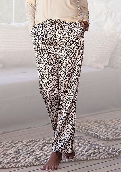 Buffalo Pyjamahose, mit schönem Animal-Print günstig online kaufen