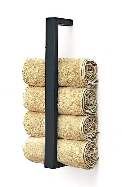 DanDiBo Handtuchhalter Handtuchhalter Metall Schwarz Wand Handtuchhaken 964 günstig online kaufen