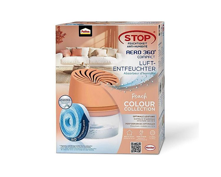 Pattex Luftentfeuchter AERO 360° Luftentfeuchter, bis zu 90 Tage Wirkungsda günstig online kaufen