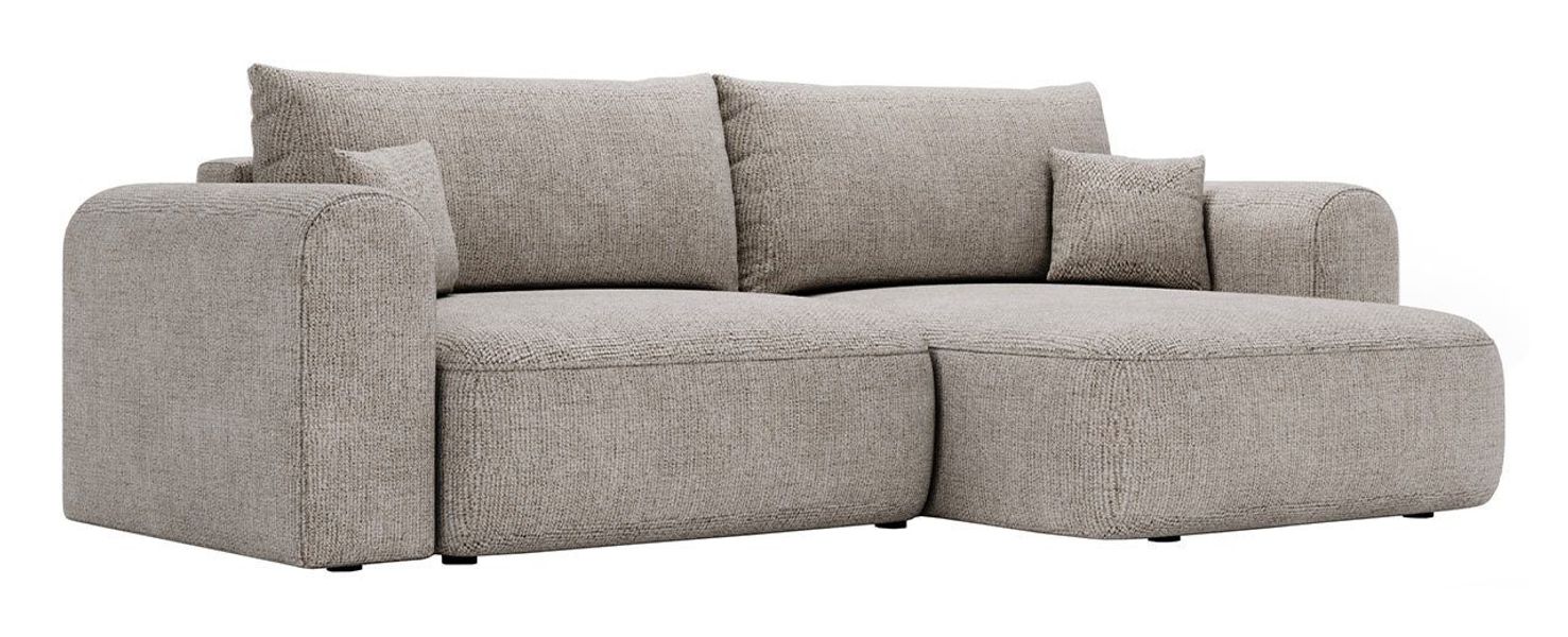 MKS MÖBEL Ecksofa NELSON, Set, Wellenfedern, günstig online kaufen