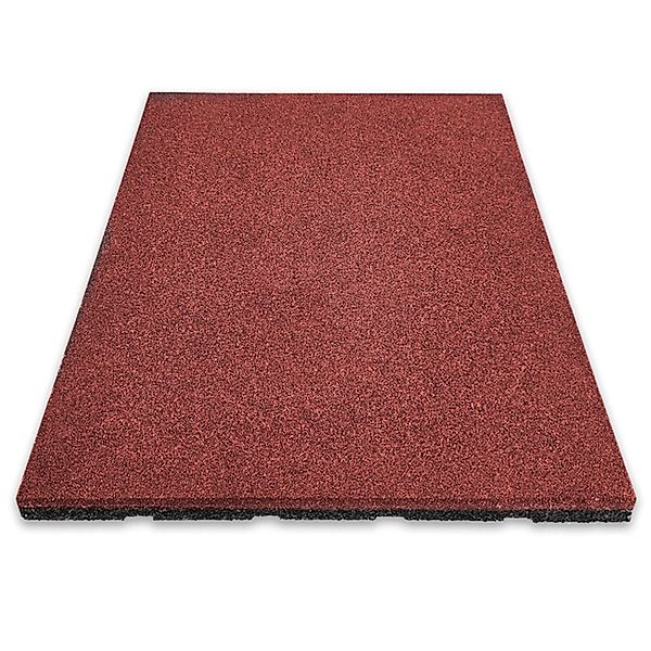 Floordirekt Fallschutzmatte Elastikmatte Fallschutzplatte mit Drainage 50 x günstig online kaufen
