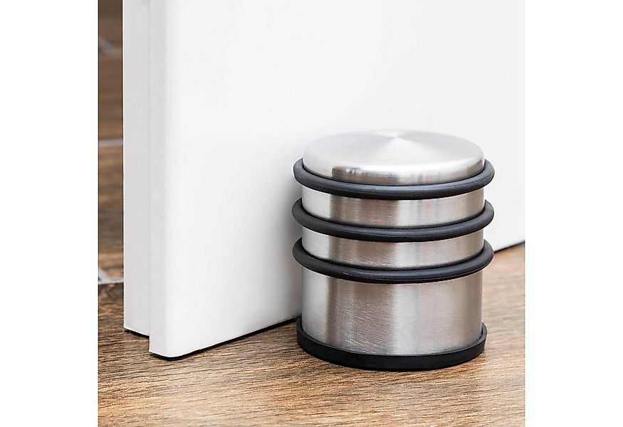 Haushalt International Türstopper Türstopper aus Edelstahl, matt Maße: ca. günstig online kaufen