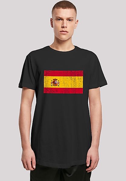 F4NT4STIC T-Shirt "Spain Spanien Flagge distressed", Print günstig online kaufen