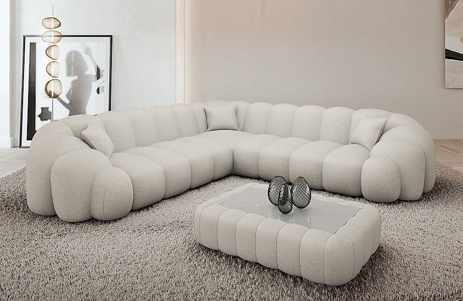 Sofa Dreams Ecksofa Rajada L Form Couch, 4-Sitzer, Design, Eckcouch, Stoffb günstig online kaufen