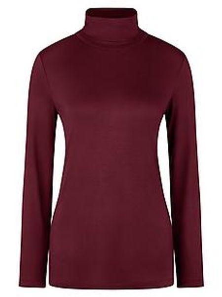 Rollkragen-Shirt Peter Hahn rot günstig online kaufen