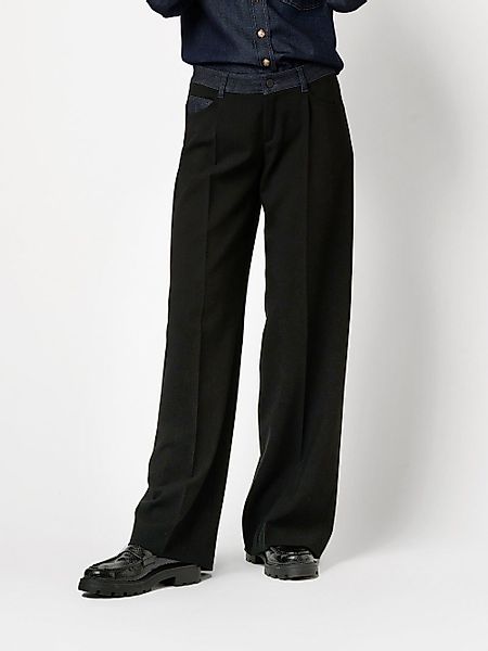 TONI Palazzohose Elli mit abgesetztem Jeansbund günstig online kaufen