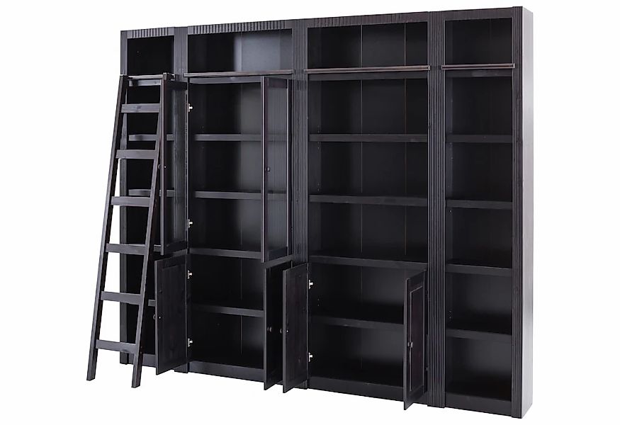 OTTO home Bücherwand "Bergen" aus massivem schönen Kiefernholz, Breite 255 günstig online kaufen