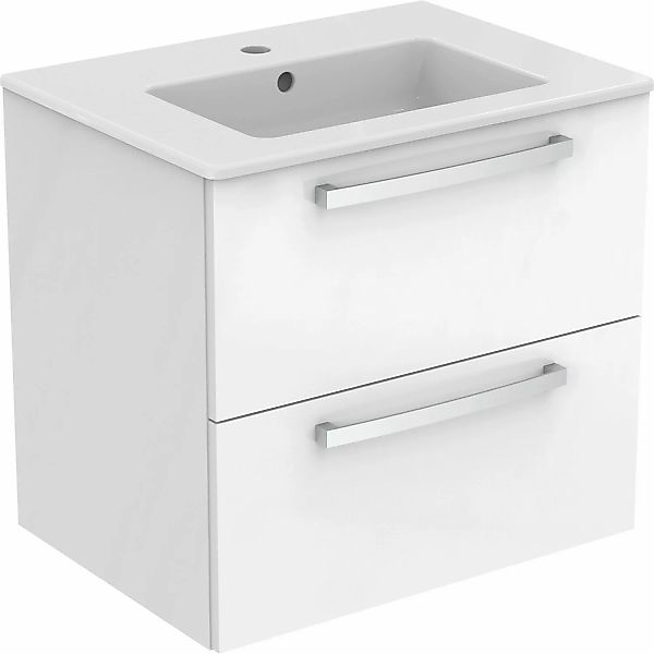 Ideal Standard Einzelwaschtisch Eurovit Plus 50 cm Weiß mit Softclose günstig online kaufen