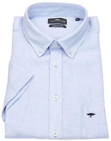 FYNCH-HATTON Kurzarmhemd Button-Down-Kragen günstig online kaufen