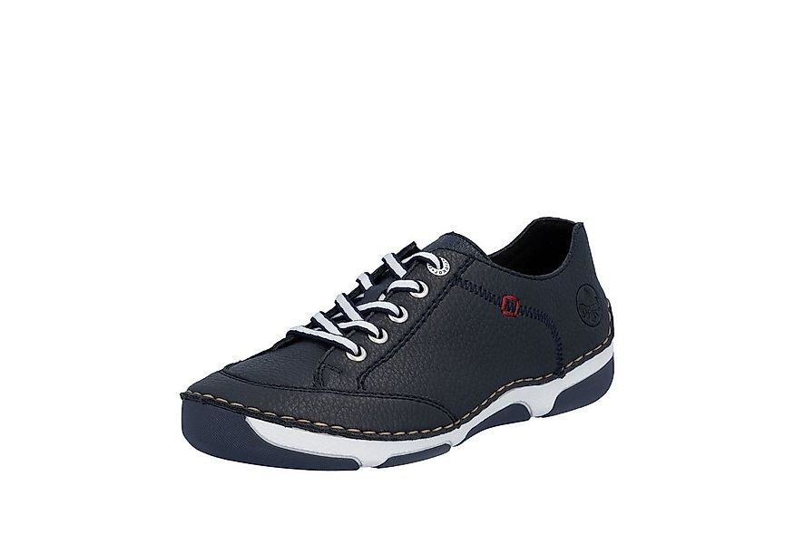 Rieker Sneaker Halbschuh, Freizeitschuh, Schnürschuh mit Rahmennaht günstig online kaufen