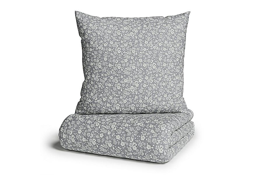 my home Bettwäsche Mariby, Renforcé, 2 teilig, mit feinem Blümchen Design, günstig online kaufen