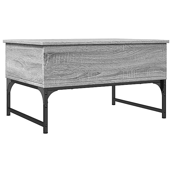 vidaXL Couchtisch Grau Sonoma 70x50x40 cm Holzwerkstoff und Metall 845374 günstig online kaufen