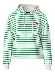 pieces Kapuzensweatshirt PCCHILLI LS HOODIE STRIPES günstig online kaufen