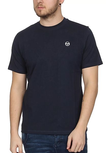 Sergio Tacchini T-Shirt Herren DAIOCCO 037384 Navy White günstig online kaufen