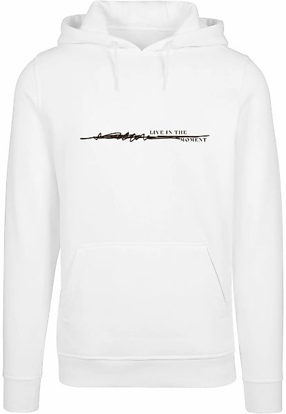 MisterTee Kapuzensweatshirt "MisterTee Herren Live In The Moment Hoody", (1 günstig online kaufen