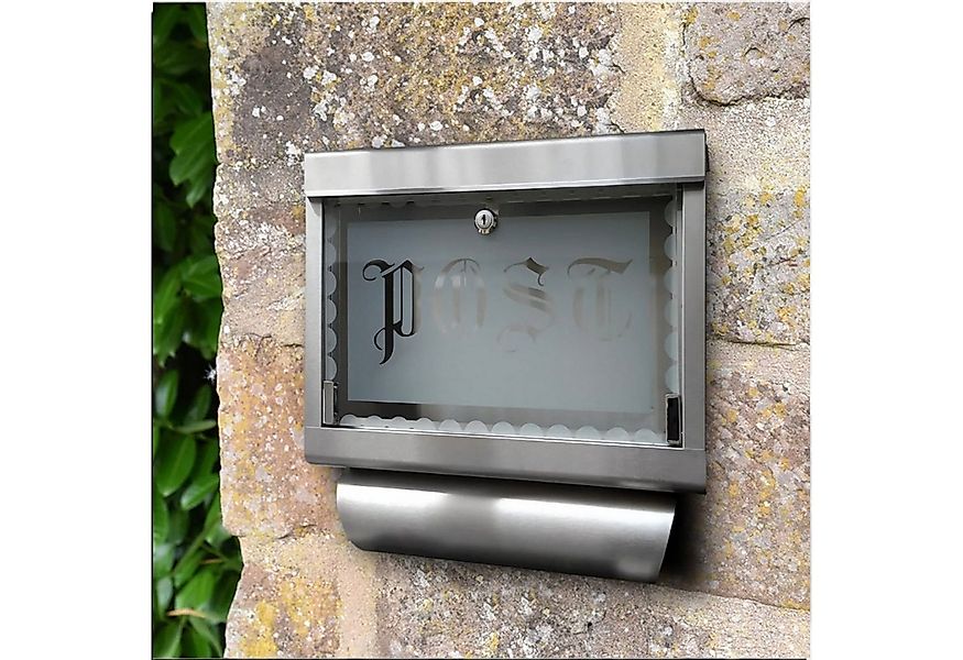 KEINerlei® Briefkasten Briefkasten Design Stahl Wandbriefkasten Postkasten günstig online kaufen