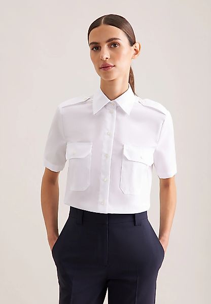 seidensticker Kurzarmbluse, 1/2 Uni günstig online kaufen