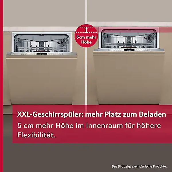 NEFF vollintegrierbarer Geschirrspüler XXL »S257ECX14E«, 14 Maßgedecke, mit günstig online kaufen