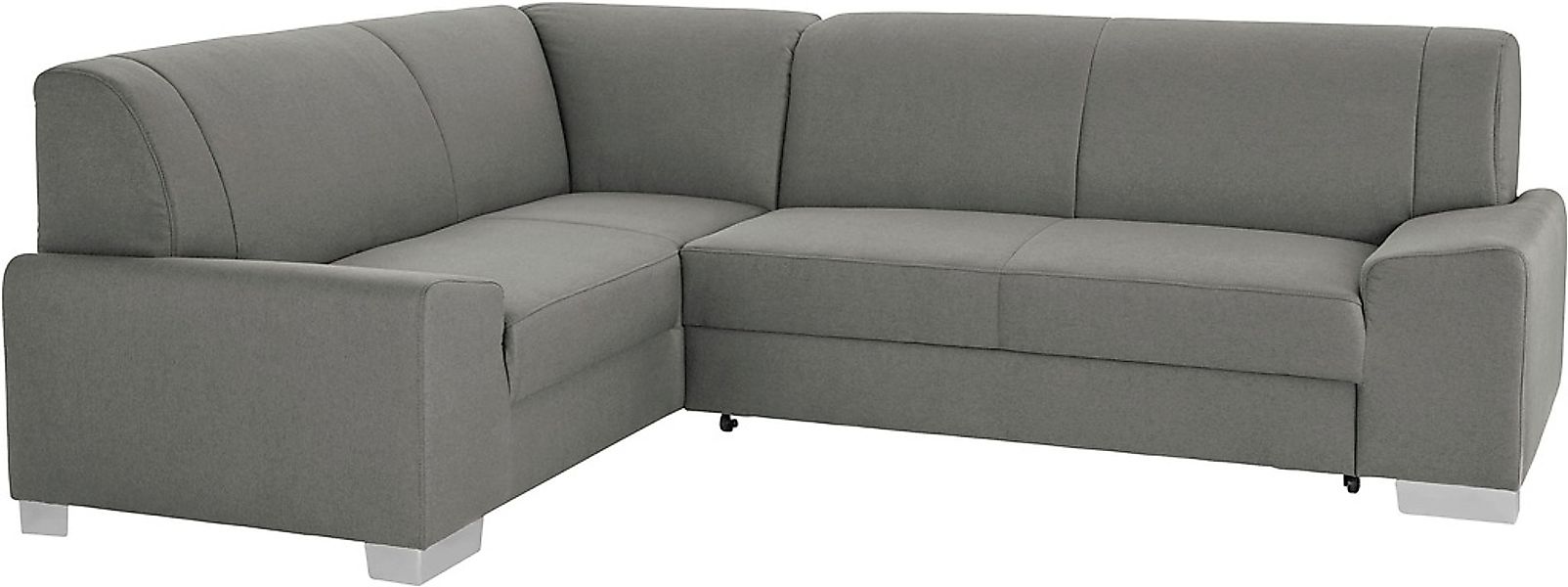 DOMO collection Ecksofa "Anzio in kubischer Formensprache, flache Armlehnen günstig online kaufen