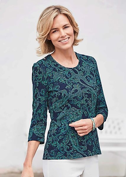 GOLDNER Print-Shirt "Druckshirt in kraftvollen Farben" günstig online kaufen