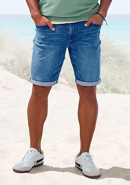 John Devin Jeansshorts "5-Pocket Shorts," aus elastischer Denim-Qualität günstig online kaufen