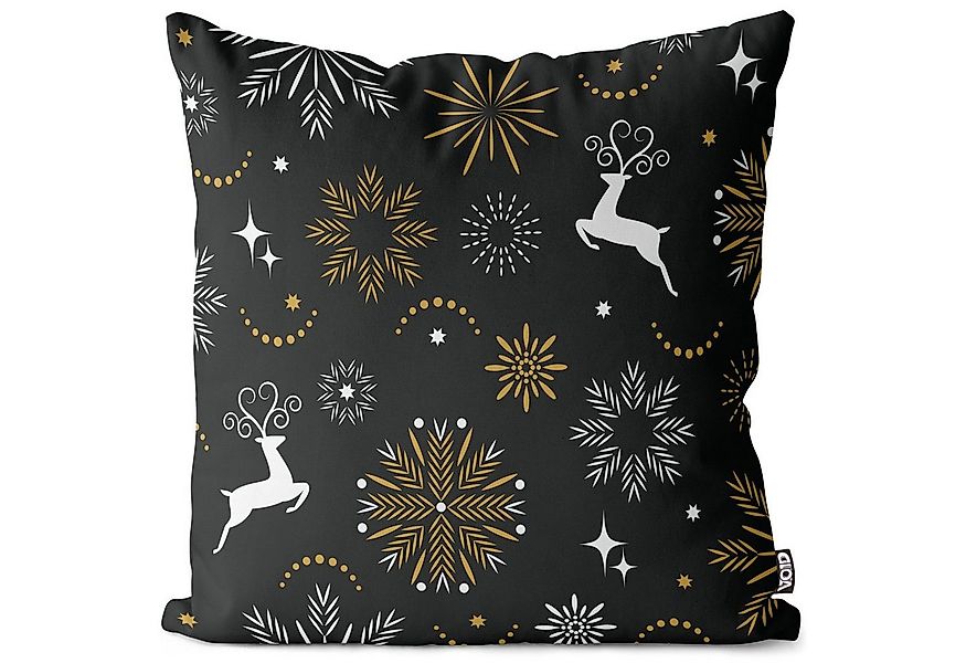 VOID Kissenbezug, (1 Stück), Weihnachtsdeko Rentier Weihnachten Winter rati günstig online kaufen