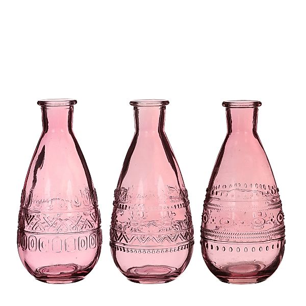 finehomegarden Dekovase Glas Flasche ROME Ø7,5cm günstig online kaufen