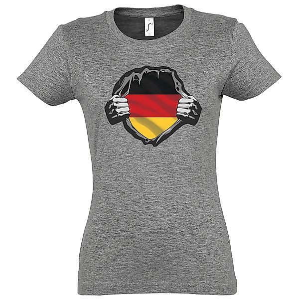 Youth Designz T-Shirt Deutschland Herz Damen günstig online kaufen