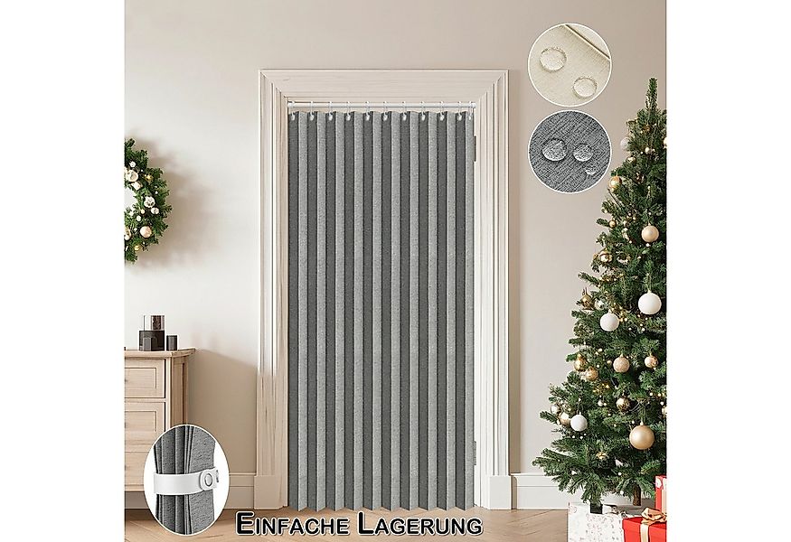 BTTO V&G Türvorhang Türvorhang Wasserdicht Raumteiler Vorhang für Schlafzim günstig online kaufen